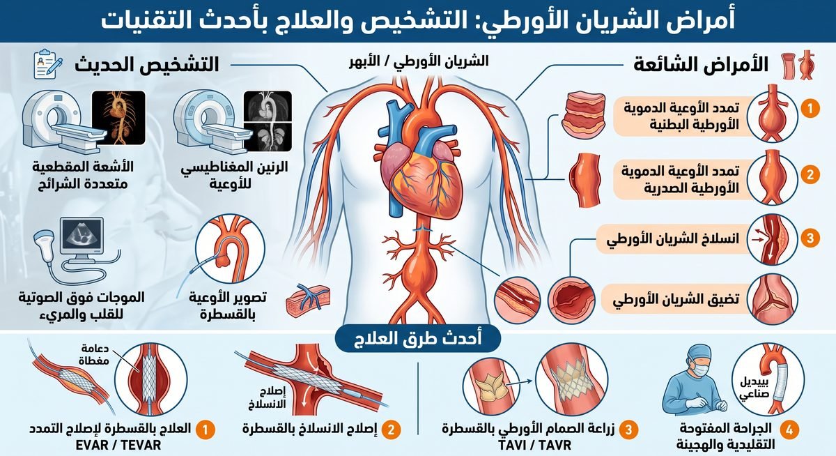 أمراض الشريان الأورطي